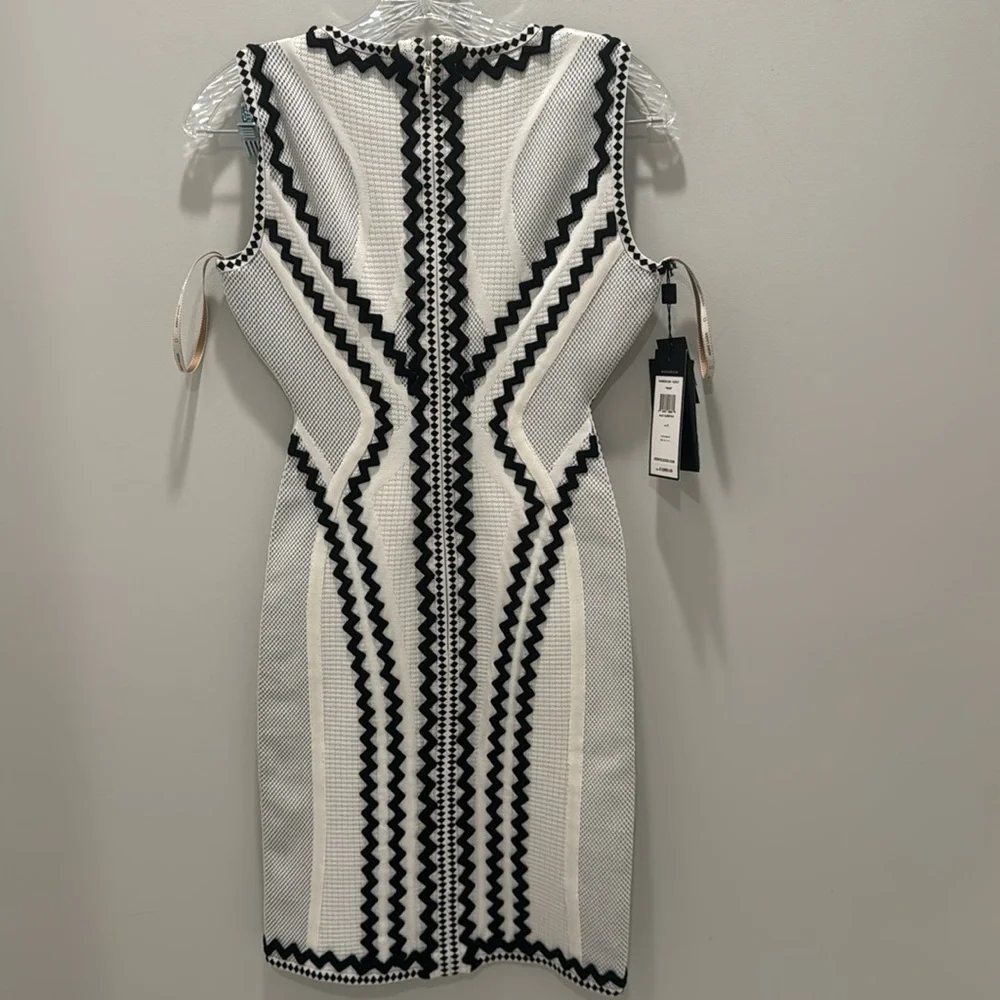 Herve Leger Bandage Black and White IMAAN Dress Size S New w/Tags MSRP $1,890 - Picture 10 of 10